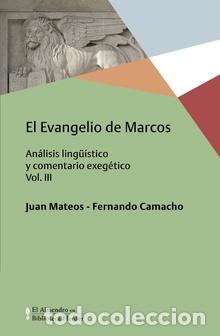 Libros: EVANGELIO DE MARCOS, EL VOL. III - MATEOS, JUAN, - Foto 1