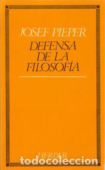Libros: DEFENSA DE LA FILOSOFIA - PIEPER, JOSEF, - Foto 1