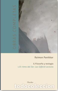 Libros: RITMO DEL SER, EL. LAS GIFFORD LECTURES (O.C. VOL. X.1) - PANIKKAR, RAIMON, - Foto 1