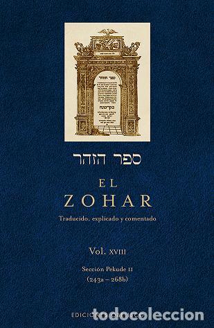 Libros: ZOHAR (VOL. 18), EL - ANONIMO, - Foto 1