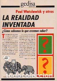 Libros: REALIDAD INVENTADA, LA - WATZLAWICK, PAUL Y OTROS., - Foto 1