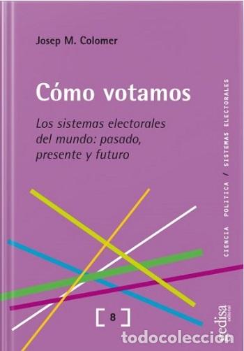 Libros: COMO VOTAMOS - COLOMER, JOSEP MARIA, - Foto 1