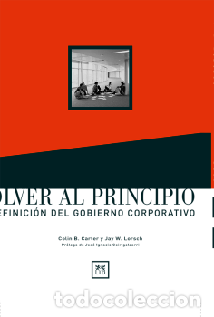 Libros: VOLVER AL PRINCIPIO - , CARTER, COLIN B - Foto 1