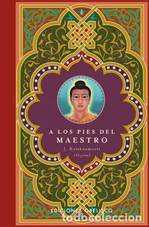 Libros: A LOS PIES DEL MAESTRO N.E. (B) TD (OBELISCO) - KRISHNAMURTI, JIDDU, - Foto 1