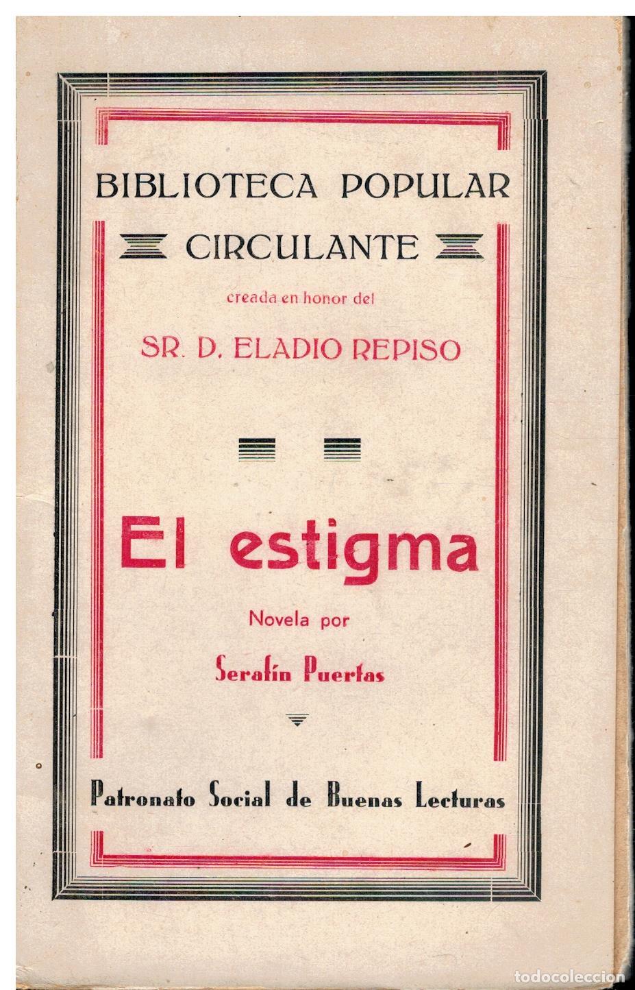 Libros: EL ESTIGMA. Novela. - Foto 1