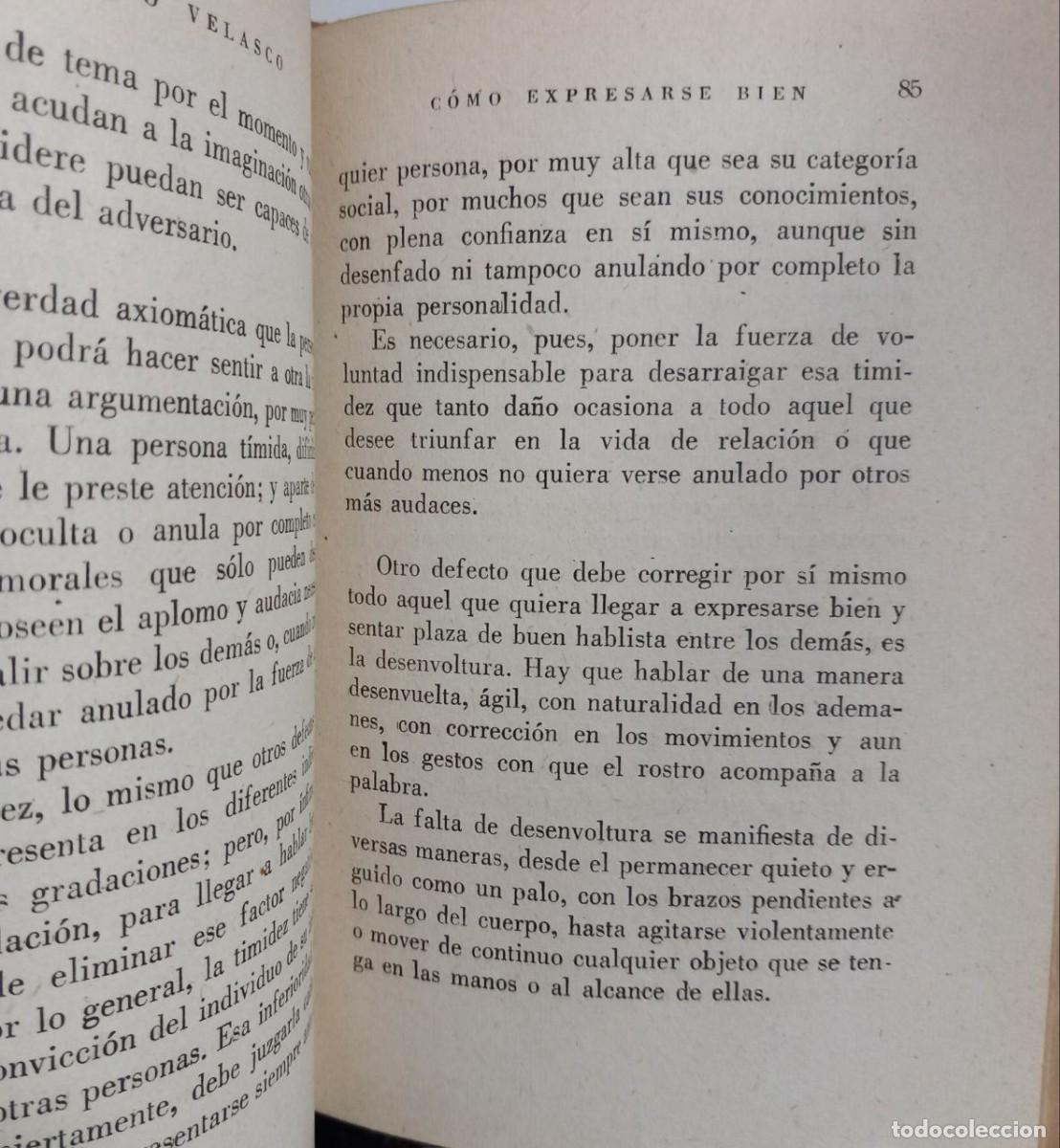 Libros: C&oacute;mo expresarse bien - VELASCO, Diego - Foto 4