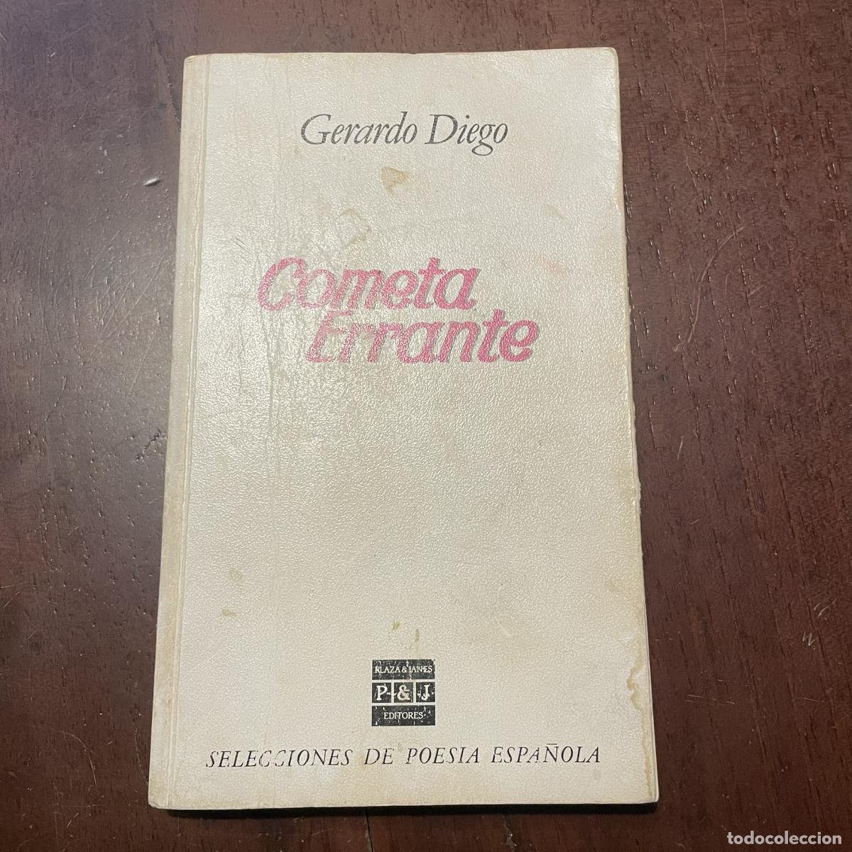 Libros: Cometa errante - Gerardo Diego - Foto 1