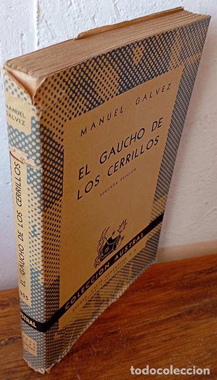 Libros: EL GAUCHO DE LOS CERRILLOS - MANUEL G&Aacute;LVEZ - Foto 1