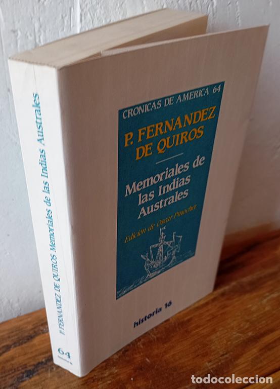 Libros: MEMORIALES DE LAS INDIAS AUSTRALES - P. FERN&Aacute;NDEZ DE QUIR&Oacute;S