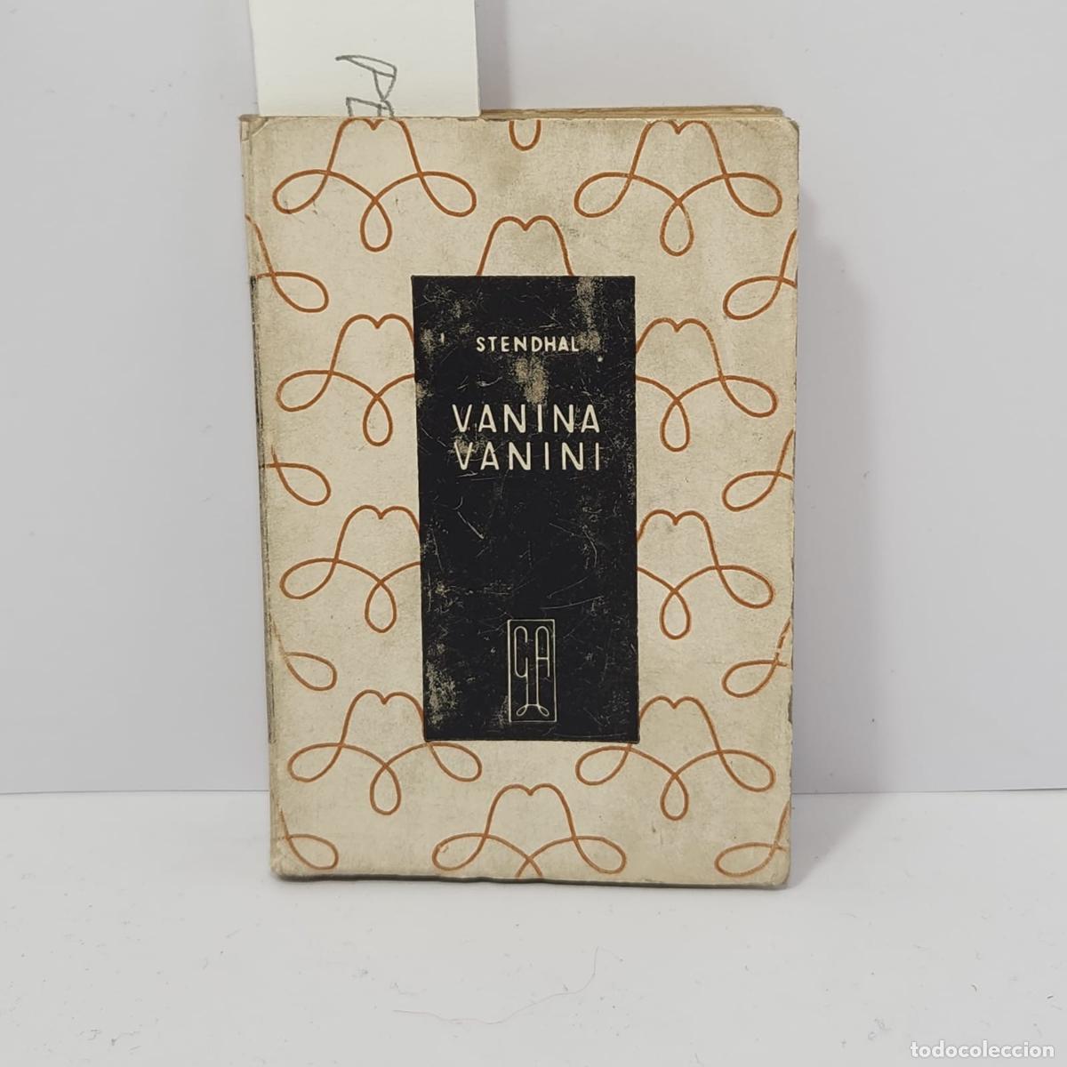 Libros: STENDHAL: - Vanina Vanini. - Foto 1