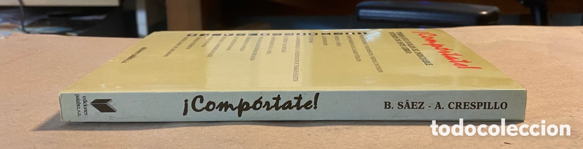 Libros: &iexcl;COMP&Oacute;RTATE! B. S&Aacute;EZ Y A. CRESPILLO. EDICIONES PAULINAS 1990. - Foto 7