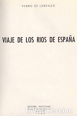 Libros: Viaje de los R&iacute;os de Espa&ntilde;a - Lorenzo, Pedro de - Foto 1