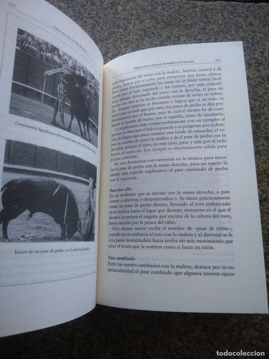 Libros: COMO VER UNA CORRIDA DE TOROS -- JOSE ANTONIO DEL MORAL -- CIRCULO -- - Foto 2