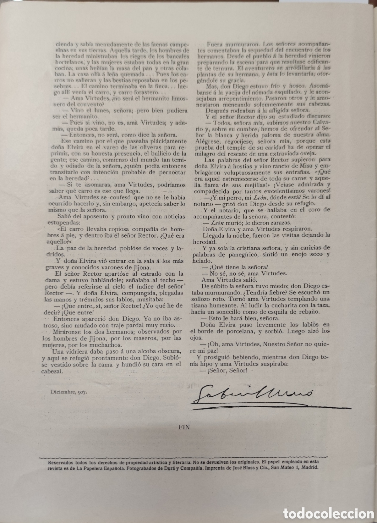 Libros: NOMADA. 1&ordf; Edici&oacute;n. A&ntilde;o 1908 - MIRO,Gabriel - Foto 4