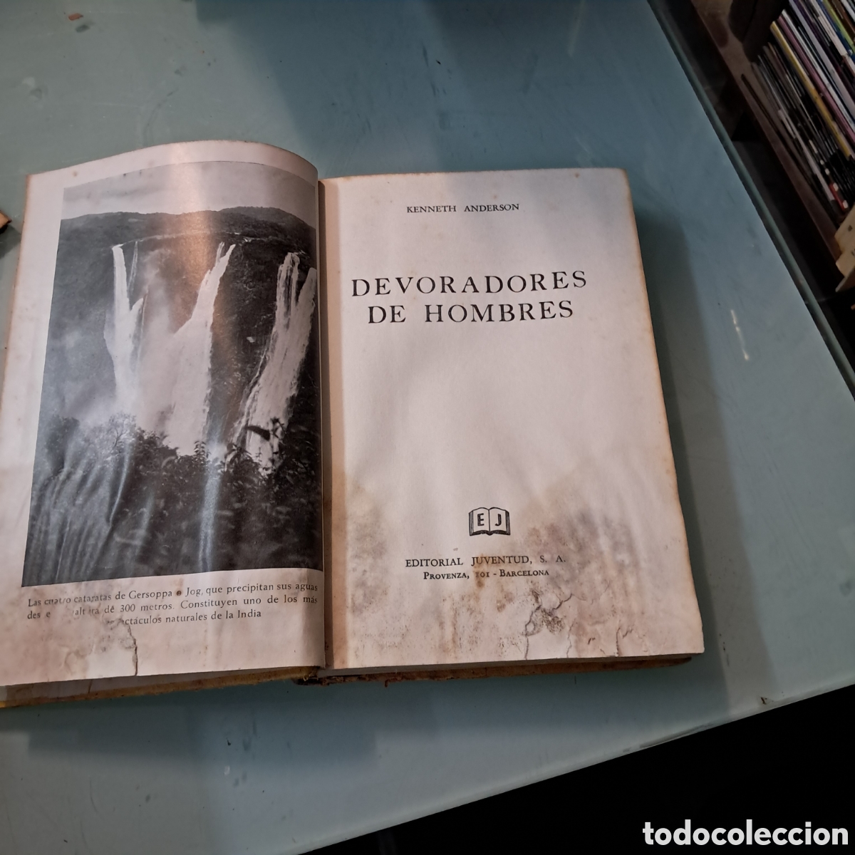 Libros: Kenneth Anderson, Devoradores de hombres, Juventud, 1961 - Foto 3