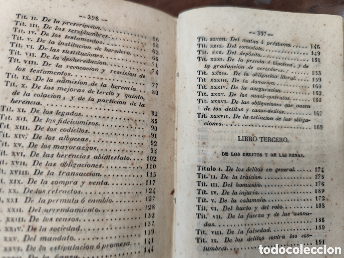 Libros: ELEMENTOS DEL DERECHO PATRIO. A&ntilde;o 1846 - ESCRICHE,Joaquin - Foto 5
