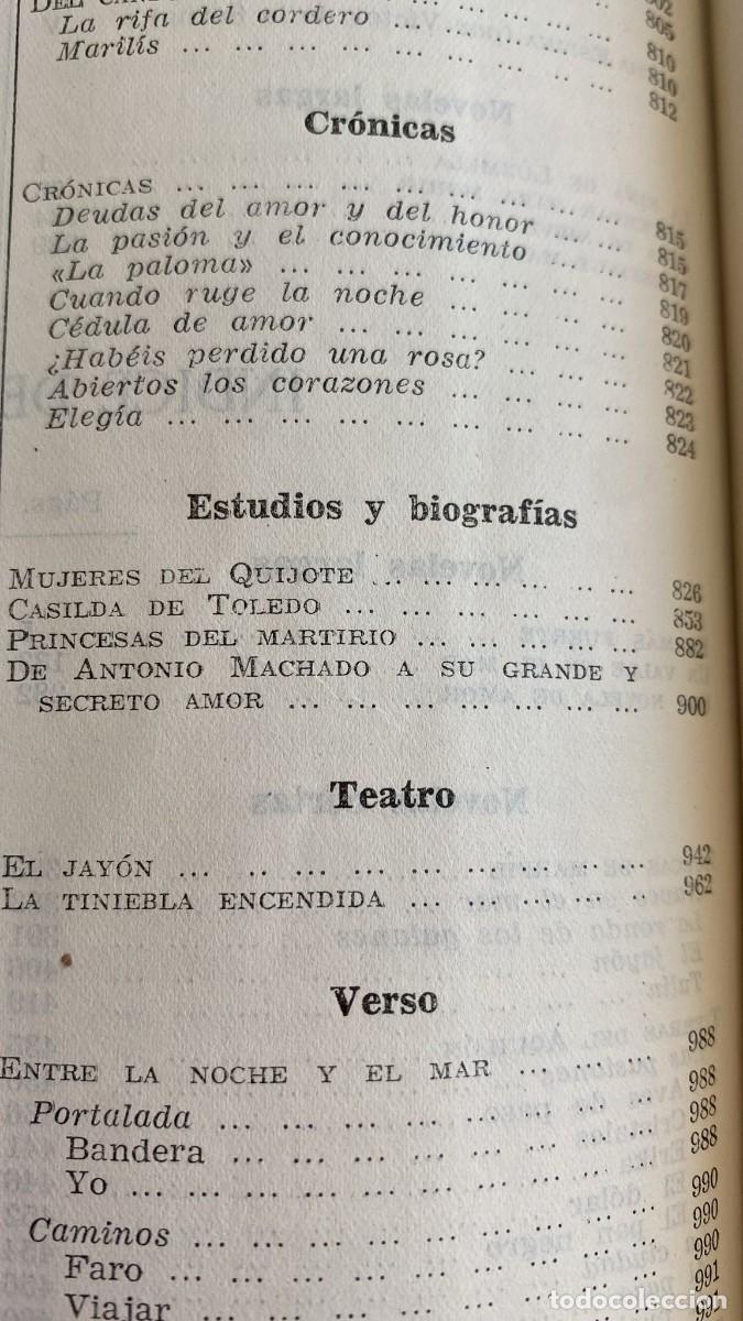Libros: Obras completas tomo II - Concha Espina - Foto 3