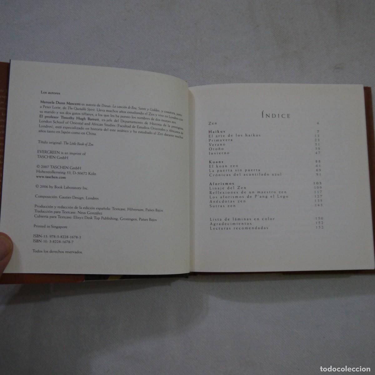 Libros: ZEN - MANUELA DUNN MASCETTI - TASCHEN - 2007 - Foto 4