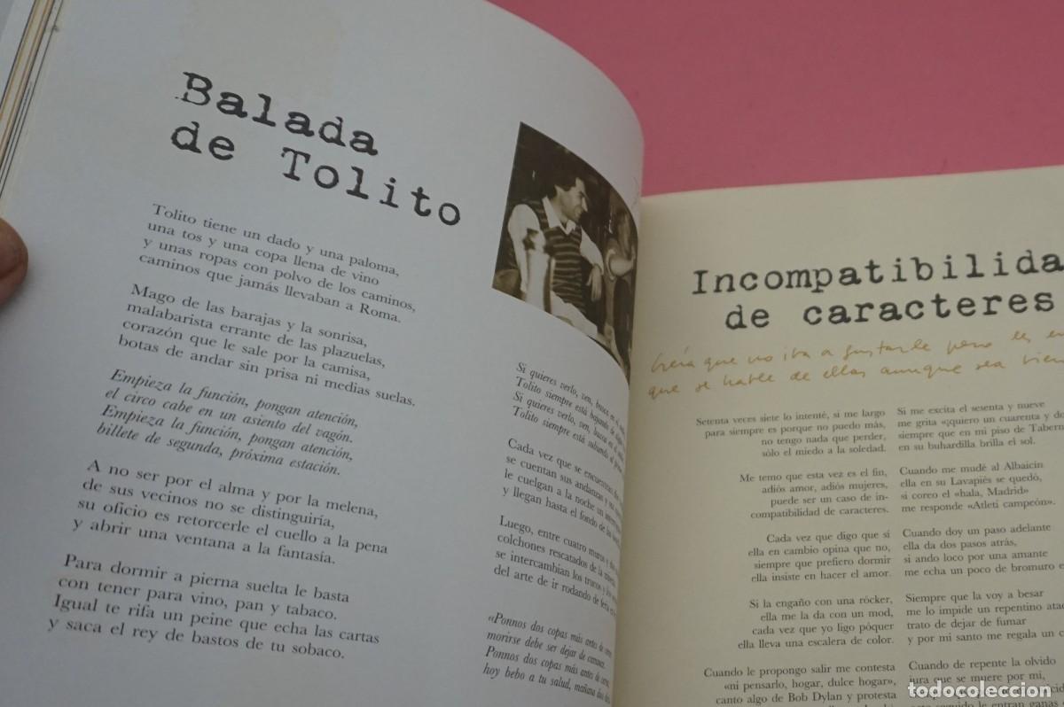 Libros: 17B/ CON BUENA LETRA - JOAQUIN SABINA - TEMAS DE HOY - Foto 7
