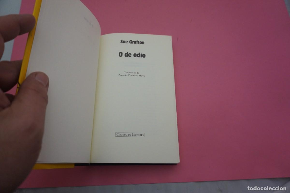 Libros: AR5D/ O DE ODIO - SUE GRAFTON / CIRCULO DE LECTORES - Foto 2