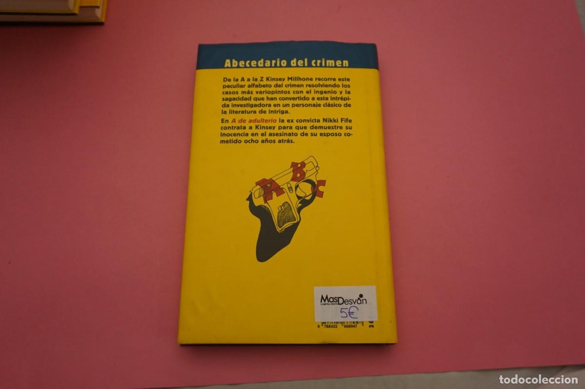 Libros: AR5D/ A DE ADULTERIO - SUE GRAFTON / CIRCULO DE LECTORES - Foto 5