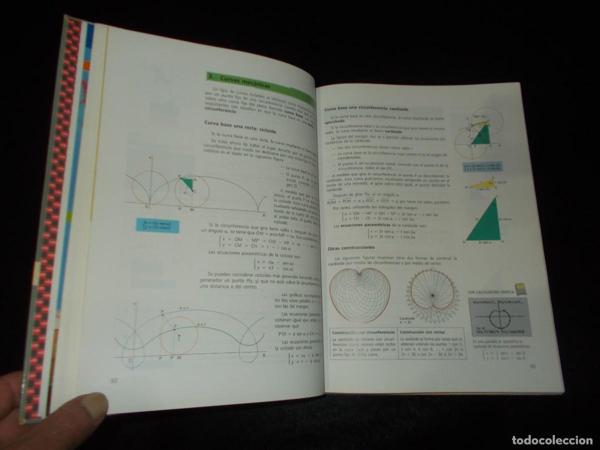 Libros: ALGORITMO MATEM&Aacute;TICAS 2 Bachillerato 2&ordm;. SM 2005. Libro Escolar - Foto 3