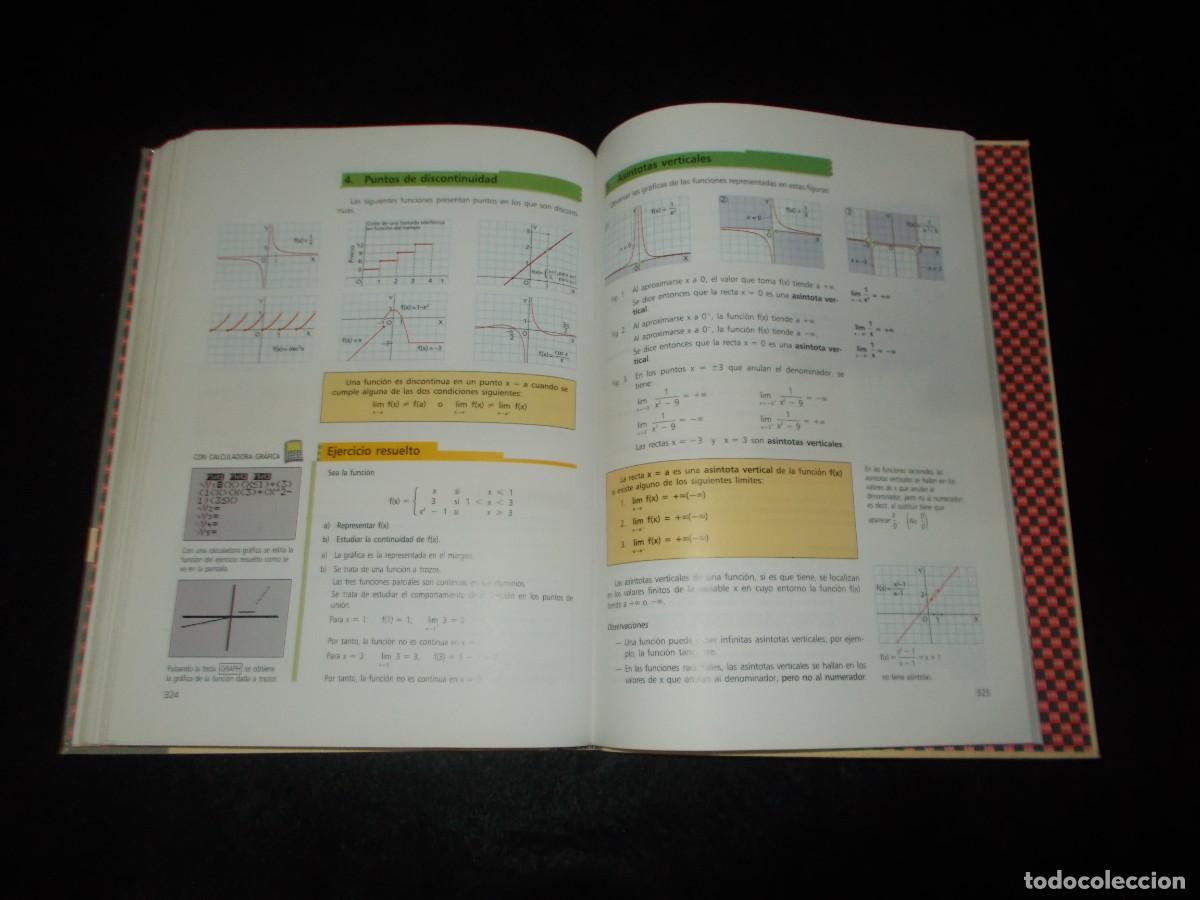 Libros: ALGORITMO MATEM&Aacute;TICAS 2 Bachillerato 2&ordm;. SM 2005. Libro Escolar - Foto 6