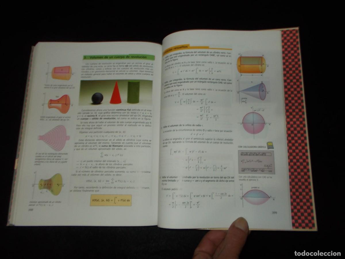 Libros: ALGORITMO MATEM&Aacute;TICAS 2 Bachillerato 2&ordm;. SM 2005. Libro Escolar - Foto 7