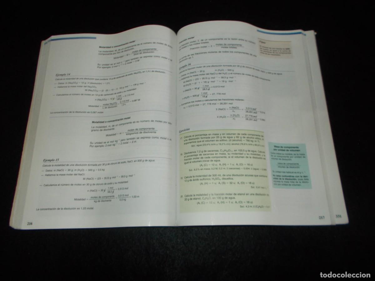 Libros: F&Iacute;SICA Y QU&Iacute;MICA Bachillerato, Edebe 2004. Libro Escolar - Foto 5