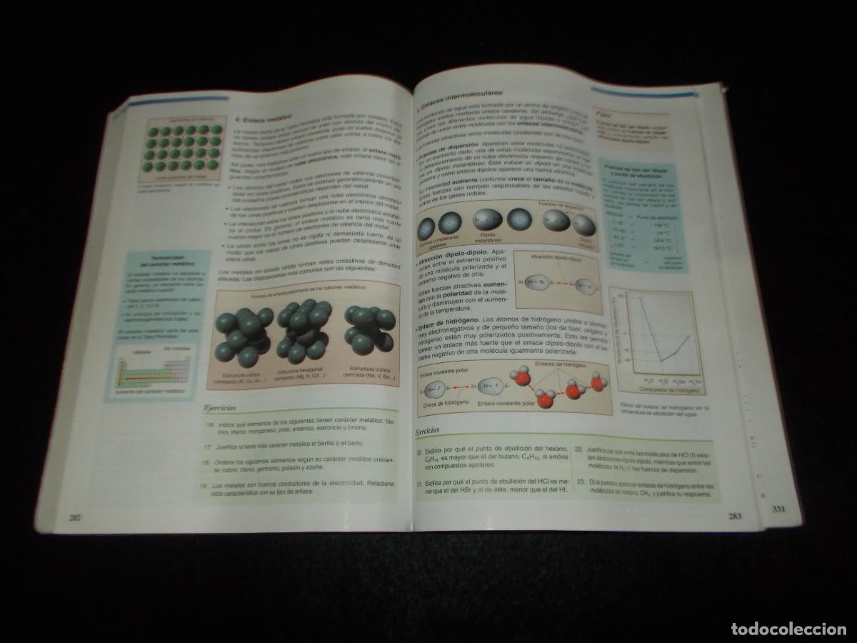 Libros: F&Iacute;SICA Y QU&Iacute;MICA Bachillerato, Edebe 2004. Libro Escolar - Foto 7