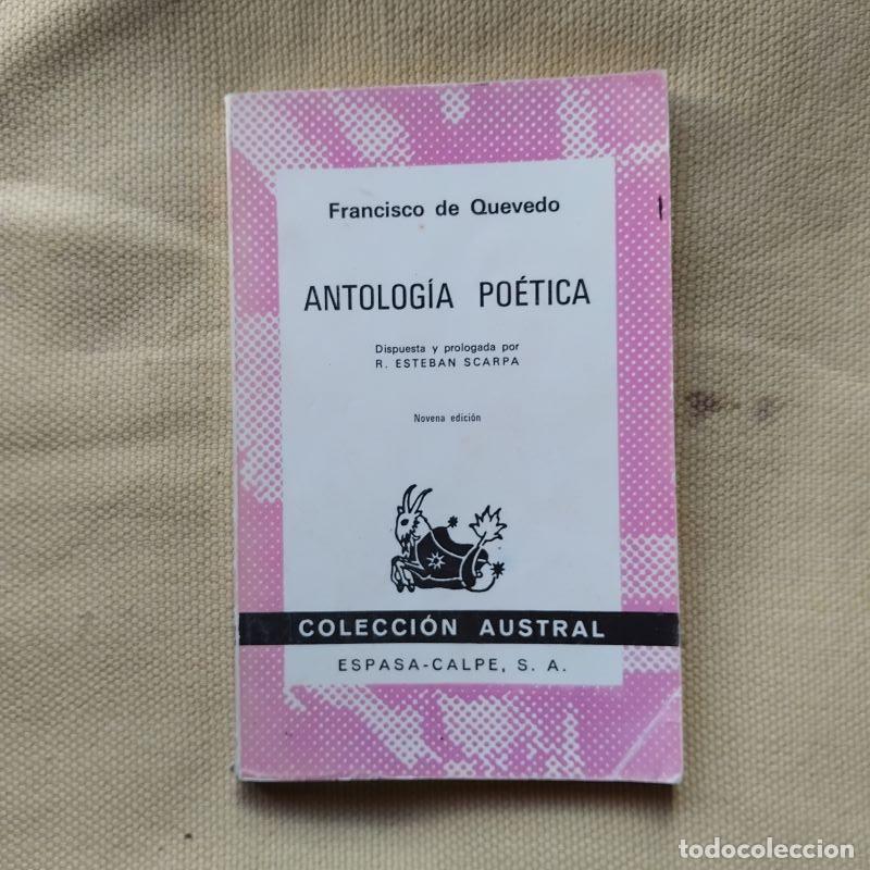 Libros: Antolog&iacute;a po&eacute;tica - Francisco de Quevedo - Foto 1