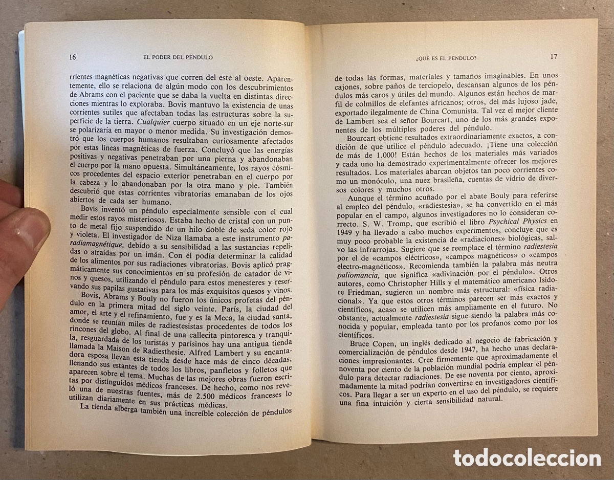 Libros: EL PODER DEL PENDULO. GREG NIELSEN Y JOSEPH POLANSKY. EDAF 1991. - Foto 3