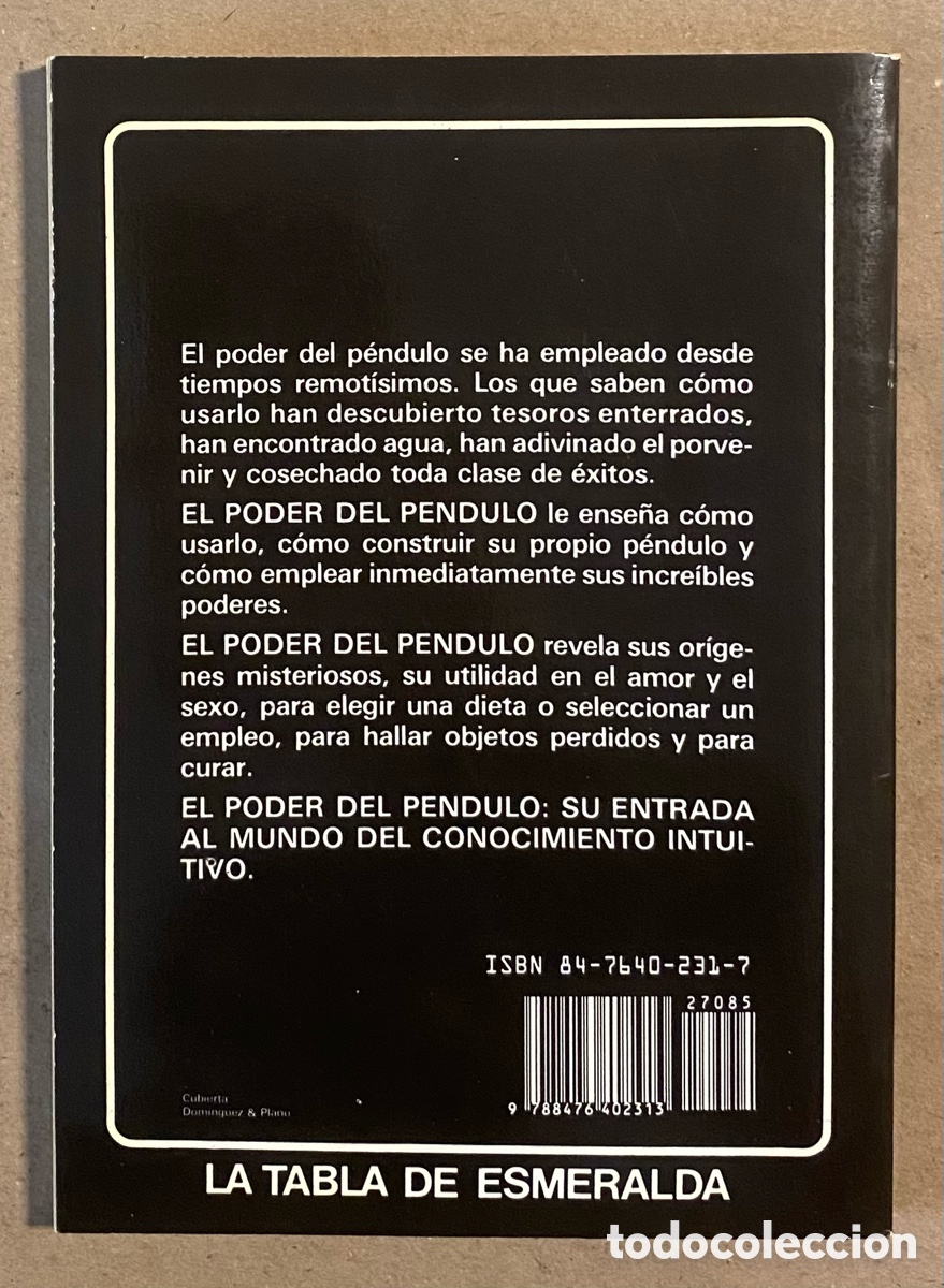 Libros: EL PODER DEL PENDULO. GREG NIELSEN Y JOSEPH POLANSKY. EDAF 1991. - Foto 5