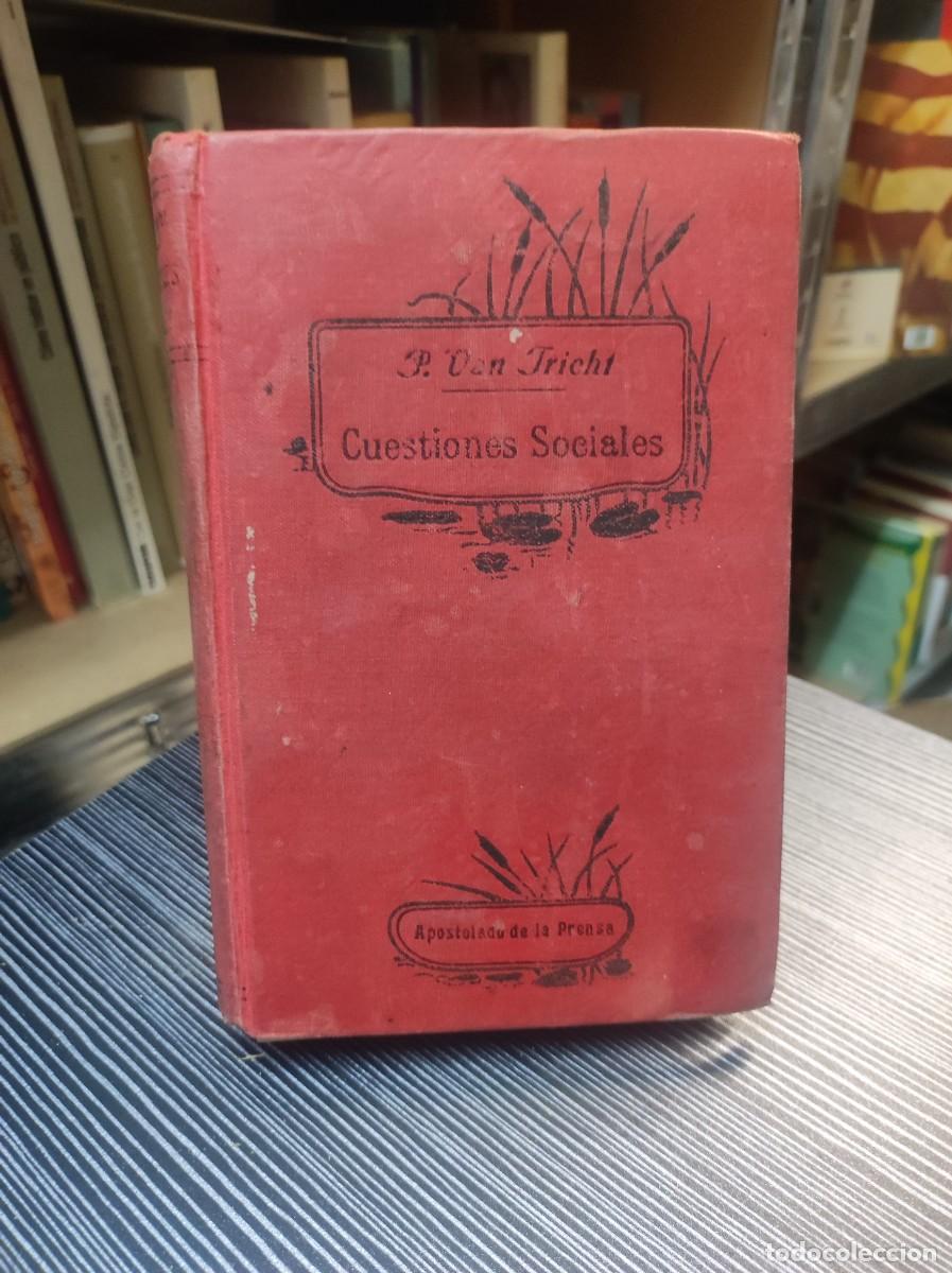 Libros: TRICHT, Victor van. Cuestiones sociales - Foto 1