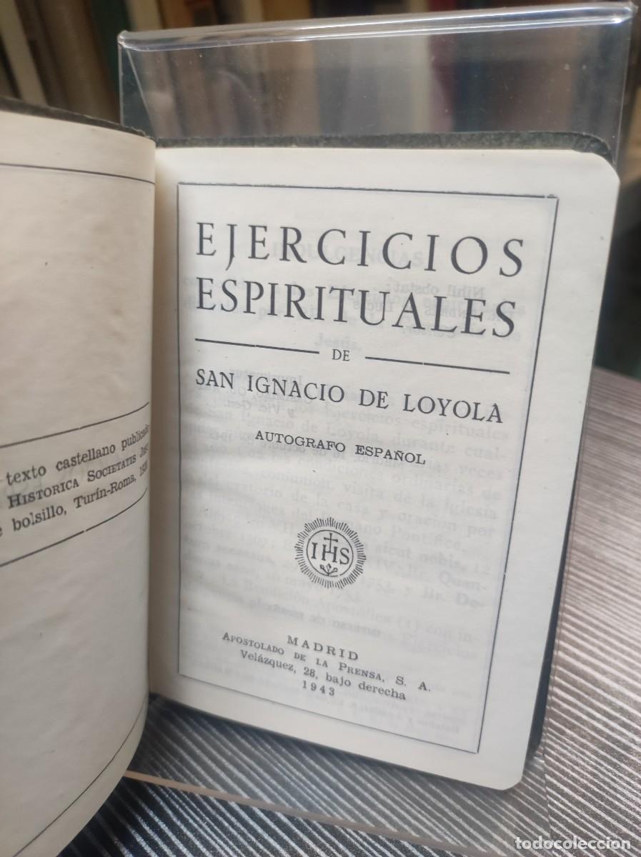 Libros: EJERCICIOS ESPIRITUALES DE SAN IGNACIO DE LOYOLA - Foto 2