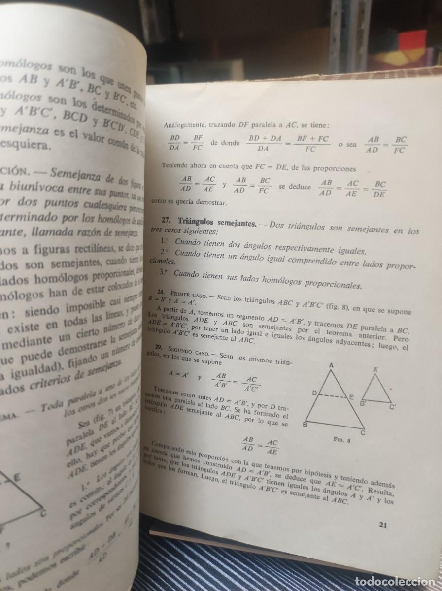 Libros: MATEMATICAS, QUINTO CURSO 1968 (EDITORIAL LUIS VIVES) - Foto 3