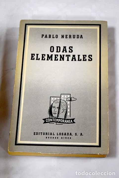 Libros: Odas elementales: Neruda, Pablo.- Neruda, Pablo - Foto 1