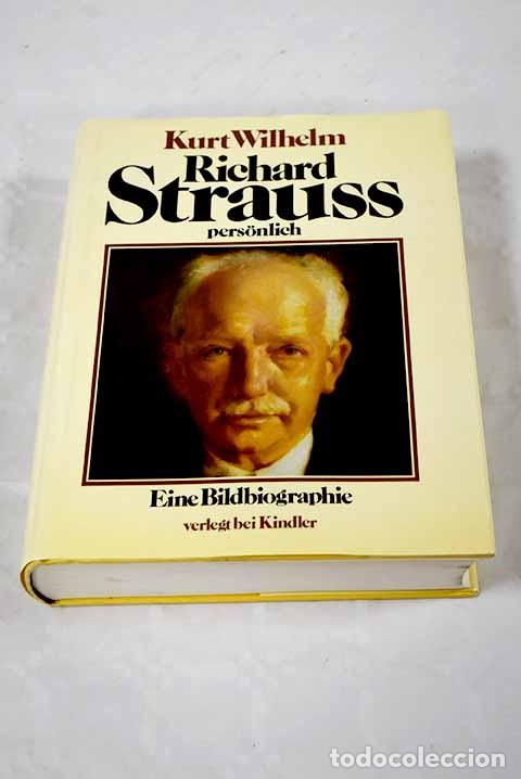 Libros: Richard Strauss personlich.- Wilhelm, Kurt - Foto 1