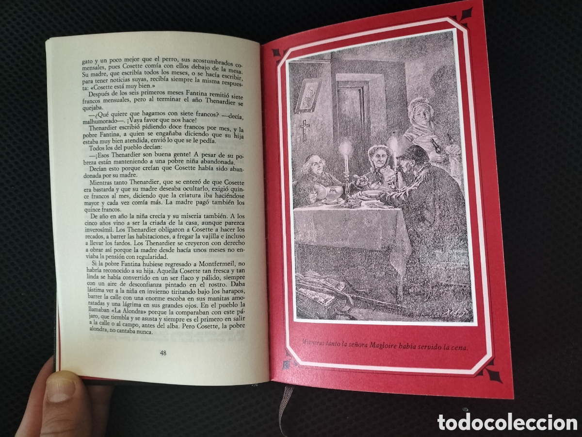 Libros: Los miserables. Dos vol&uacute;menes - Victor Hugo - Foto 2