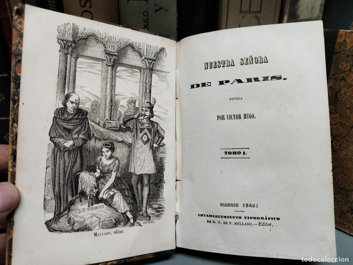 Libros: Nuestra Se&ntilde;ora de Par&iacute;s. Tomos I y II - HUGO, Victor - Foto 5