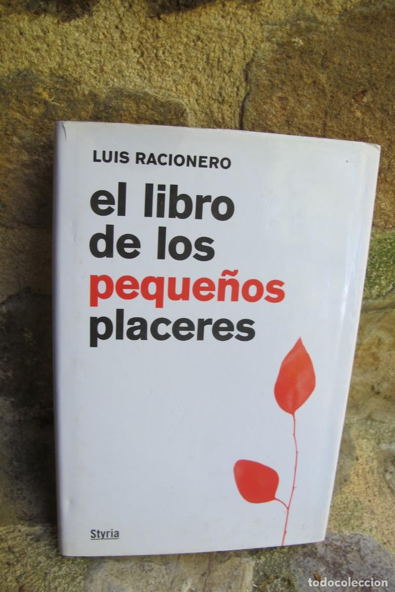 Libros: EL LIBRO DE LOS PEQUE&Ntilde;OS PLACERES. LUIS RACIONERO - Foto 1