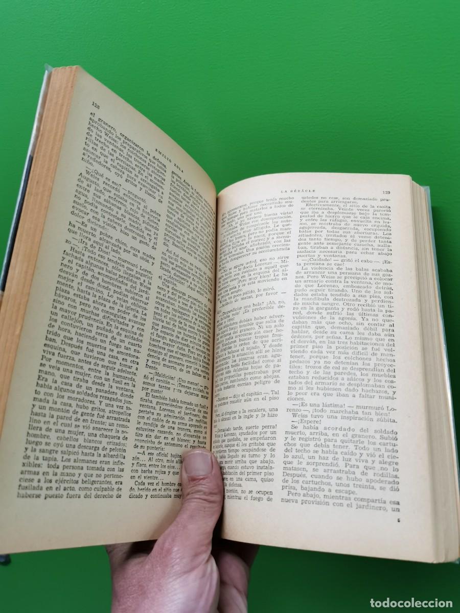 Libros: LA DEBACLE -EMILIO ZOLA -BIBLIOTECA SOPENA - Foto 7