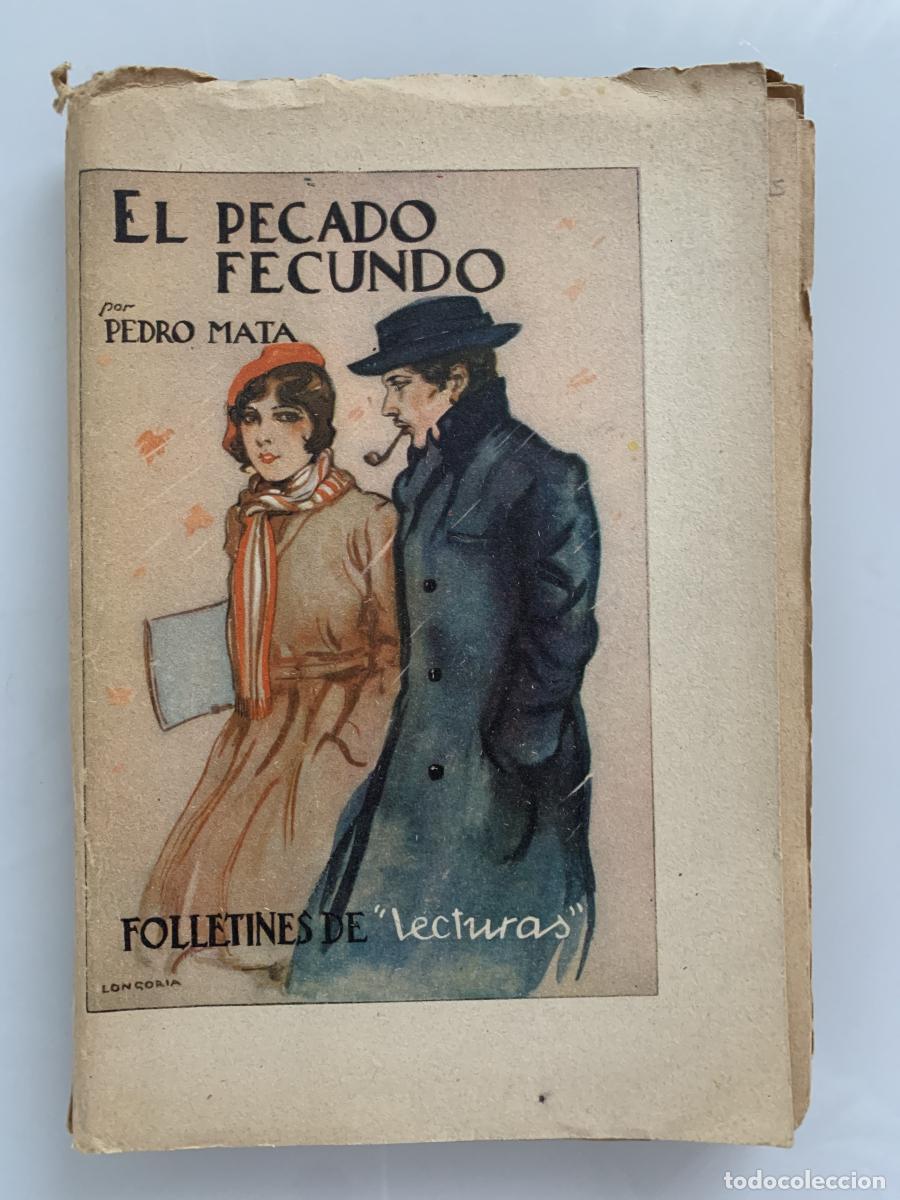 Libros: EL PECADO FECUNDO (Novela Inmoral) - Pedro Mata - Foto 1