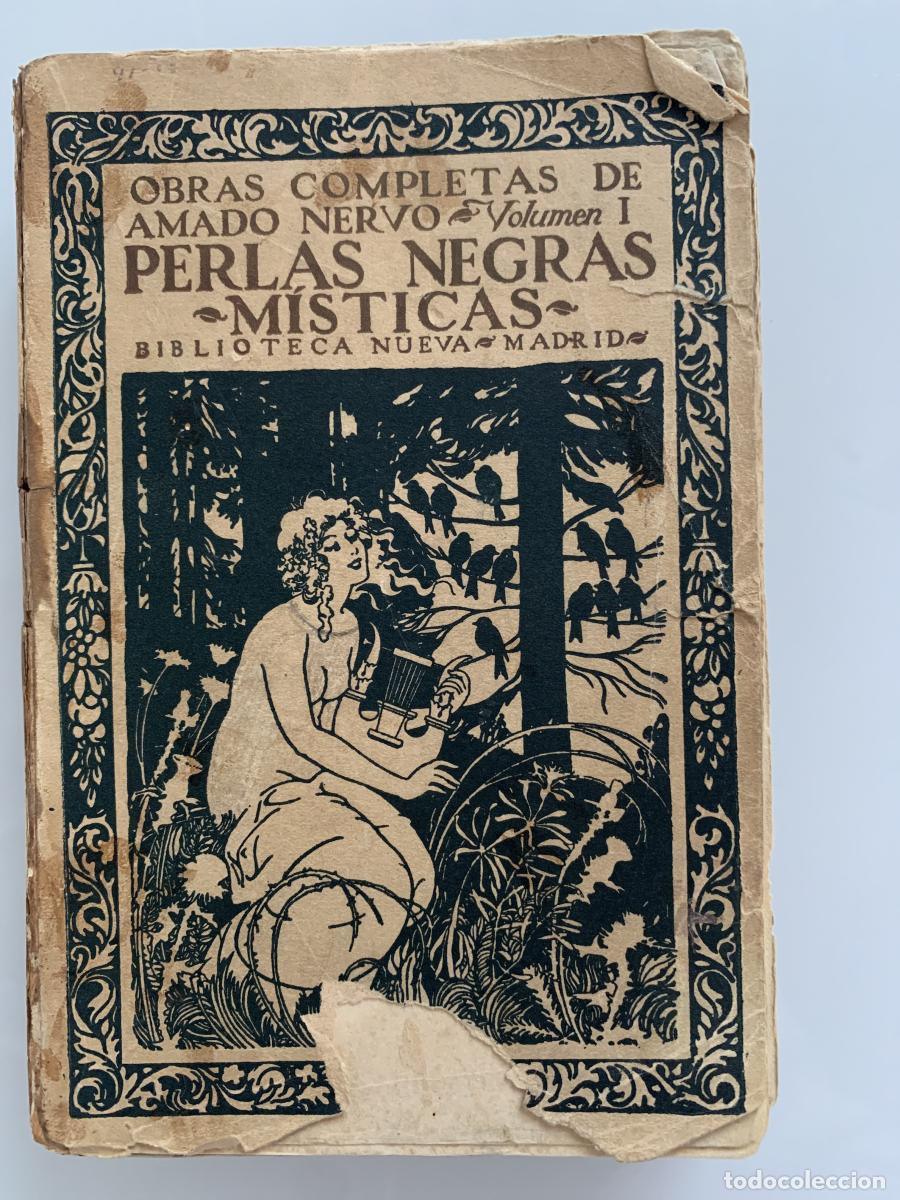 Libros: PERLAS NEGRAS M&Iacute;STICAS (Volumen I) - Amado Nervo - Foto 1