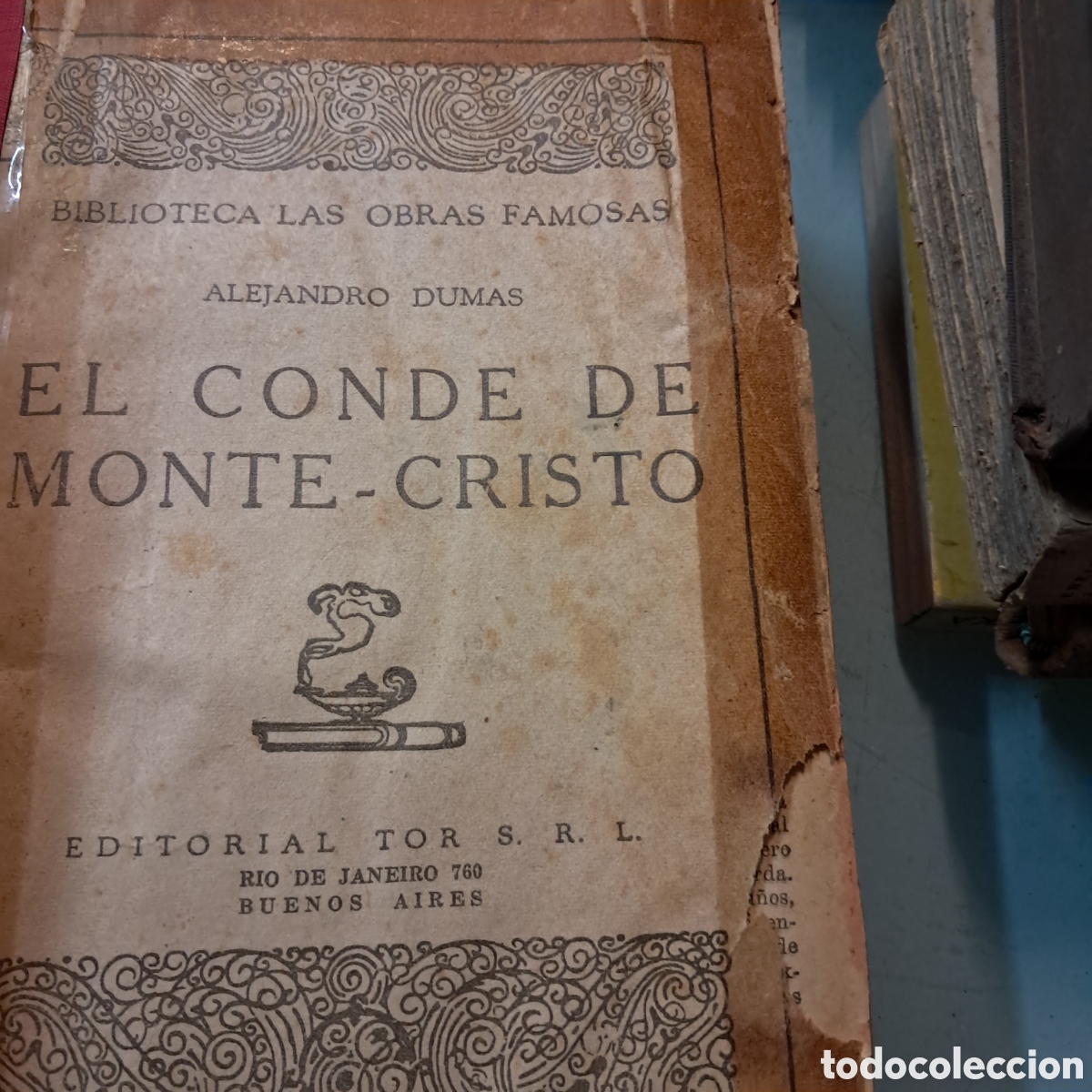Libros: El conde Montecristo, Editorial Tor - Foto 3