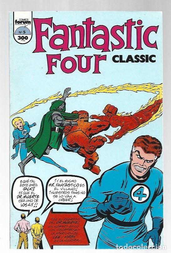 Libros: FANTASTIC FOUR CLASSIC 5 - LEE, STAN Y JACK KIRBY - Foto 1