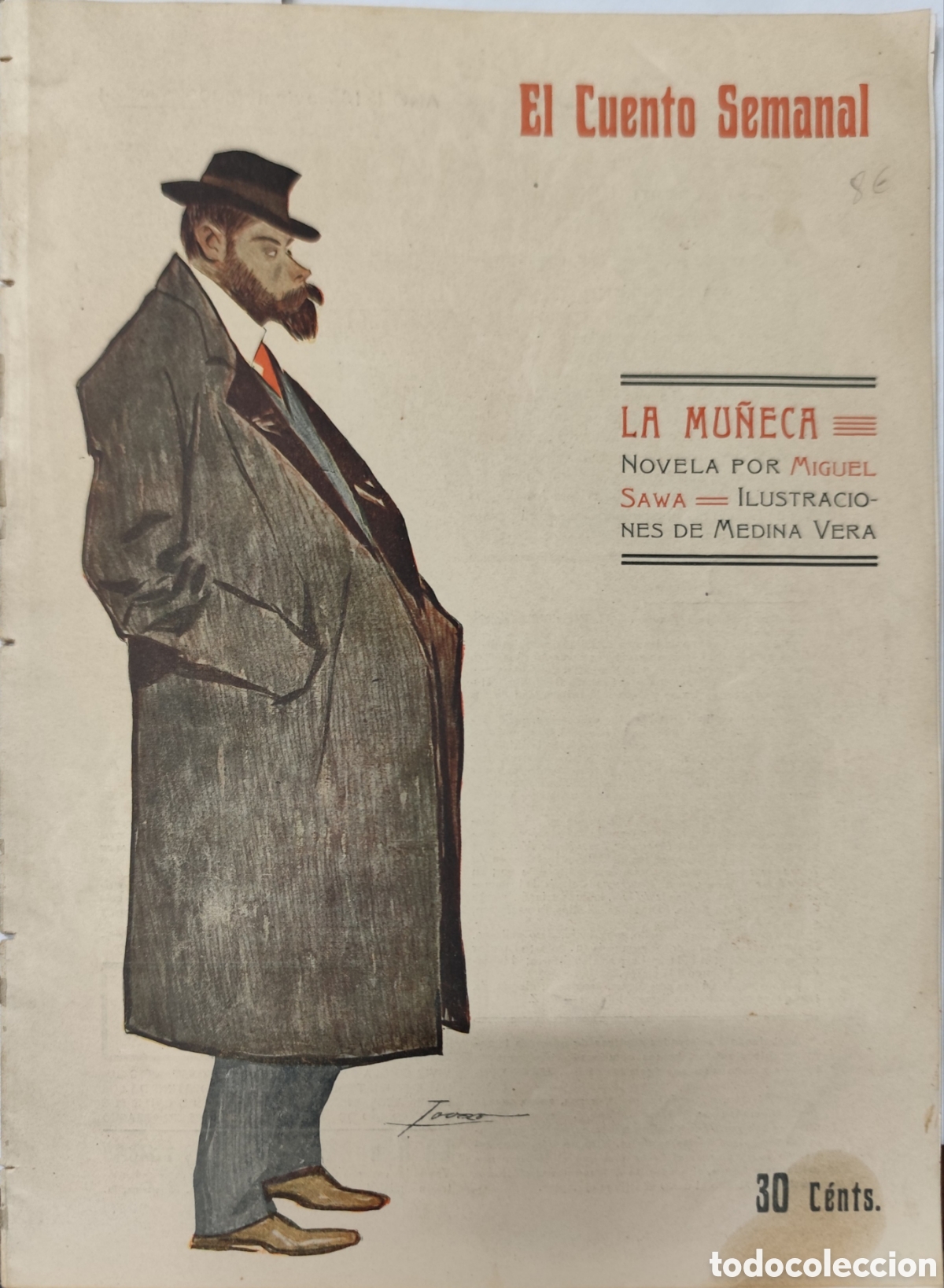 Libros: LA MU&Ntilde;ECA. 1&ordf; Edici&oacute;n. A&ntilde;o 1907 - SAWA,Miguel - Foto 1