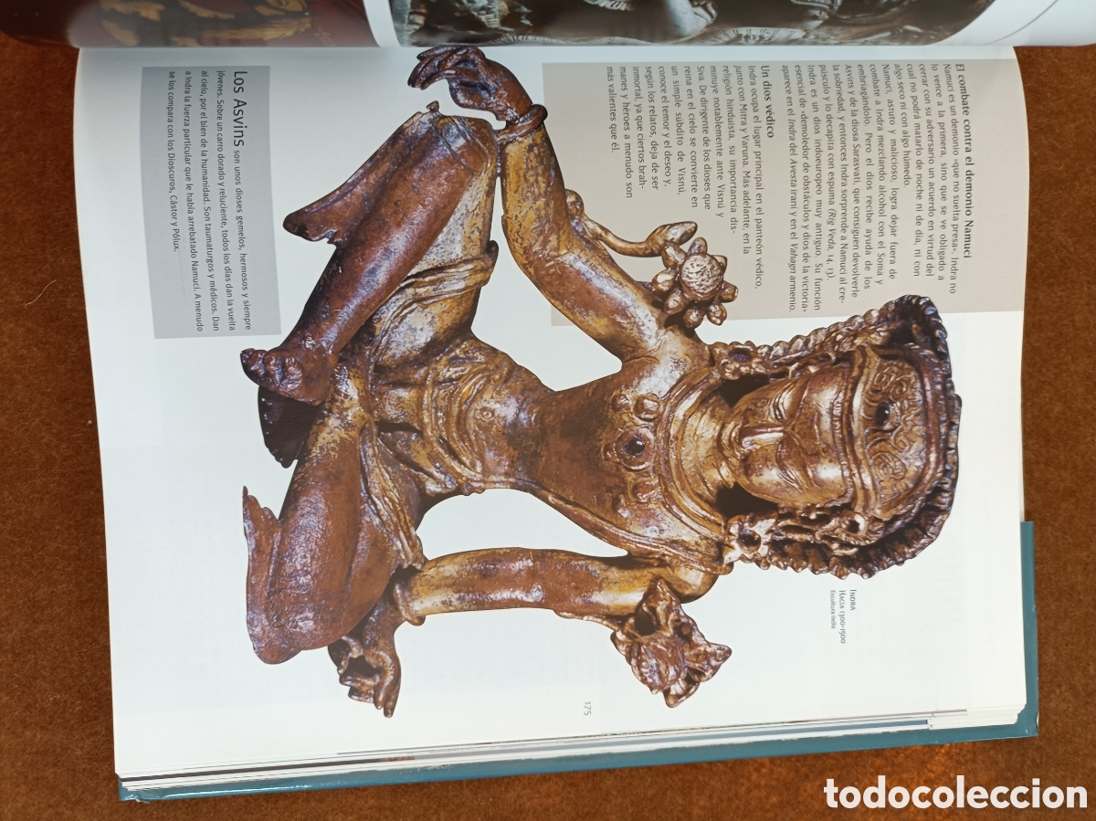 Libros: MITOLOG&Iacute;AS DEL MUNDO. FERNAND COMTE. LAROUSSE. - Foto 10