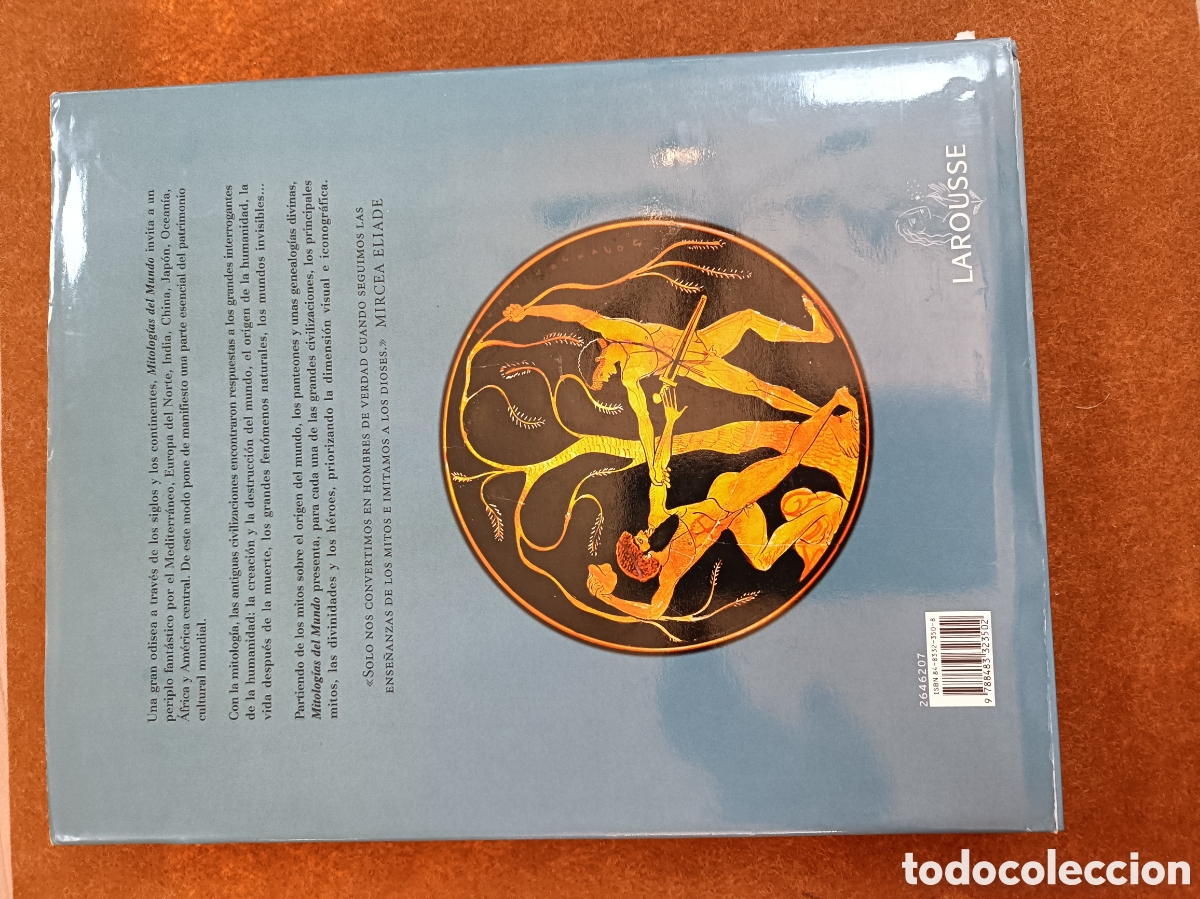 Libros: MITOLOG&Iacute;AS DEL MUNDO. FERNAND COMTE. LAROUSSE. - Foto 13