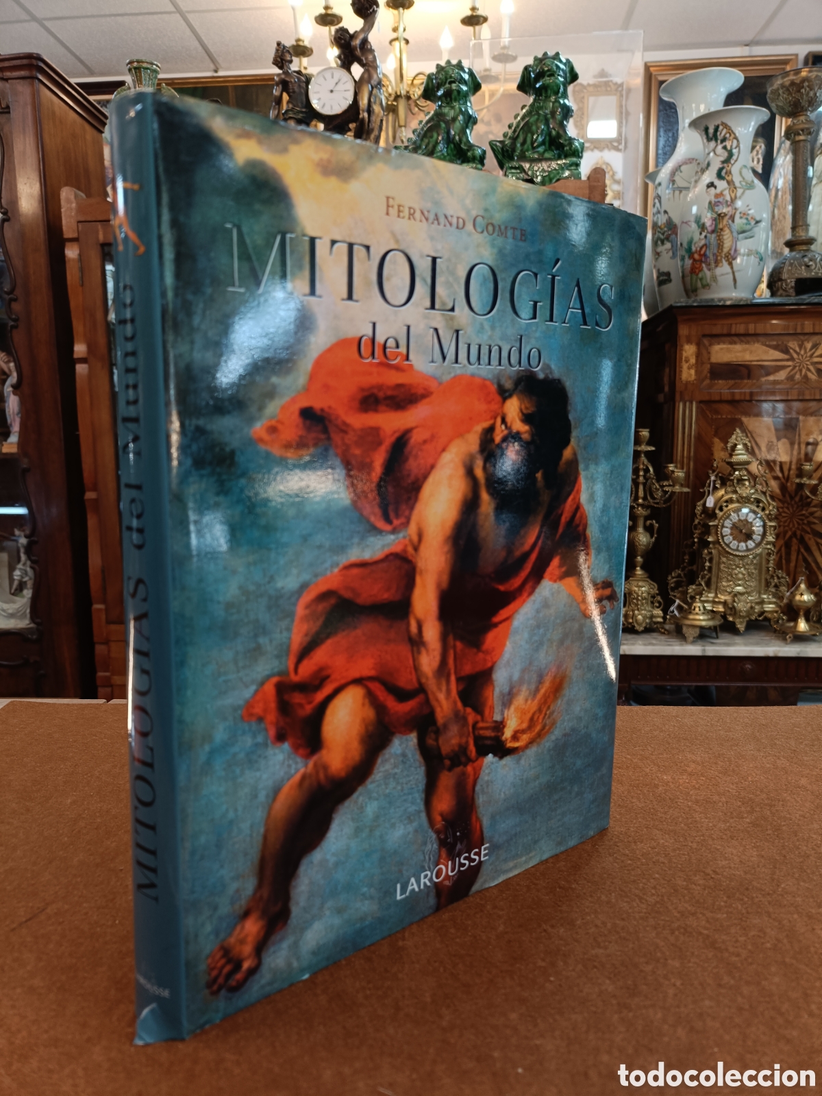 Libros: MITOLOG&Iacute;AS DEL MUNDO. FERNAND COMTE. LAROUSSE. - Foto 1